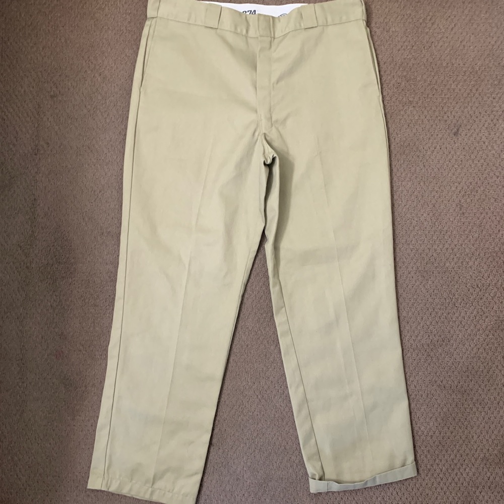 Khaki Dickies 874 pants